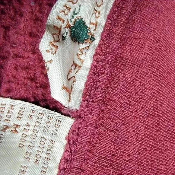 Vintage 90s Worldwide Consevation Fleece Pullover Sweatshirt - M - Picture 8 of 8